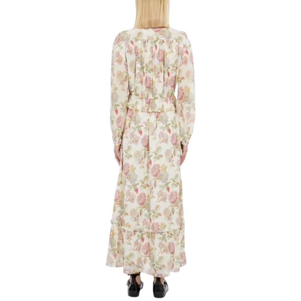 NWT The Kooples Silk Floral English Roses Maxi Dress Size 2 US M - Picture 5 of 15